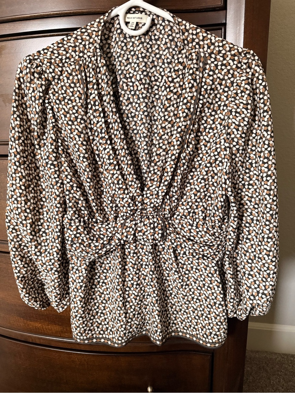 Max Studio Deep V Neck blouse